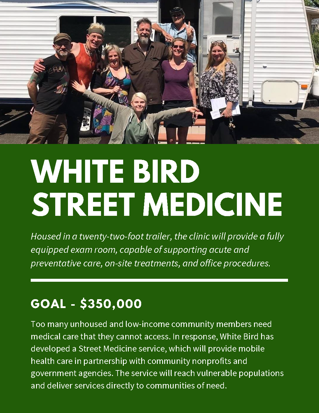 White Bird Street Med White Bird Clinic