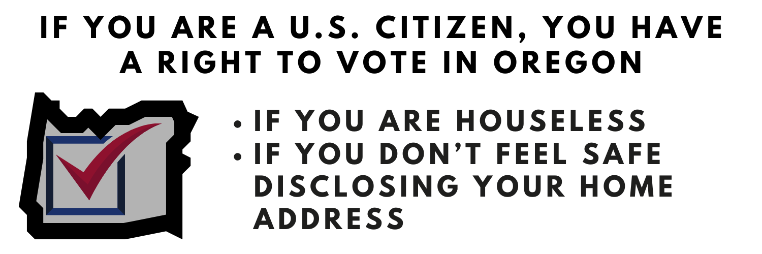 Voting When Houseless or Concerned for Personal Safety