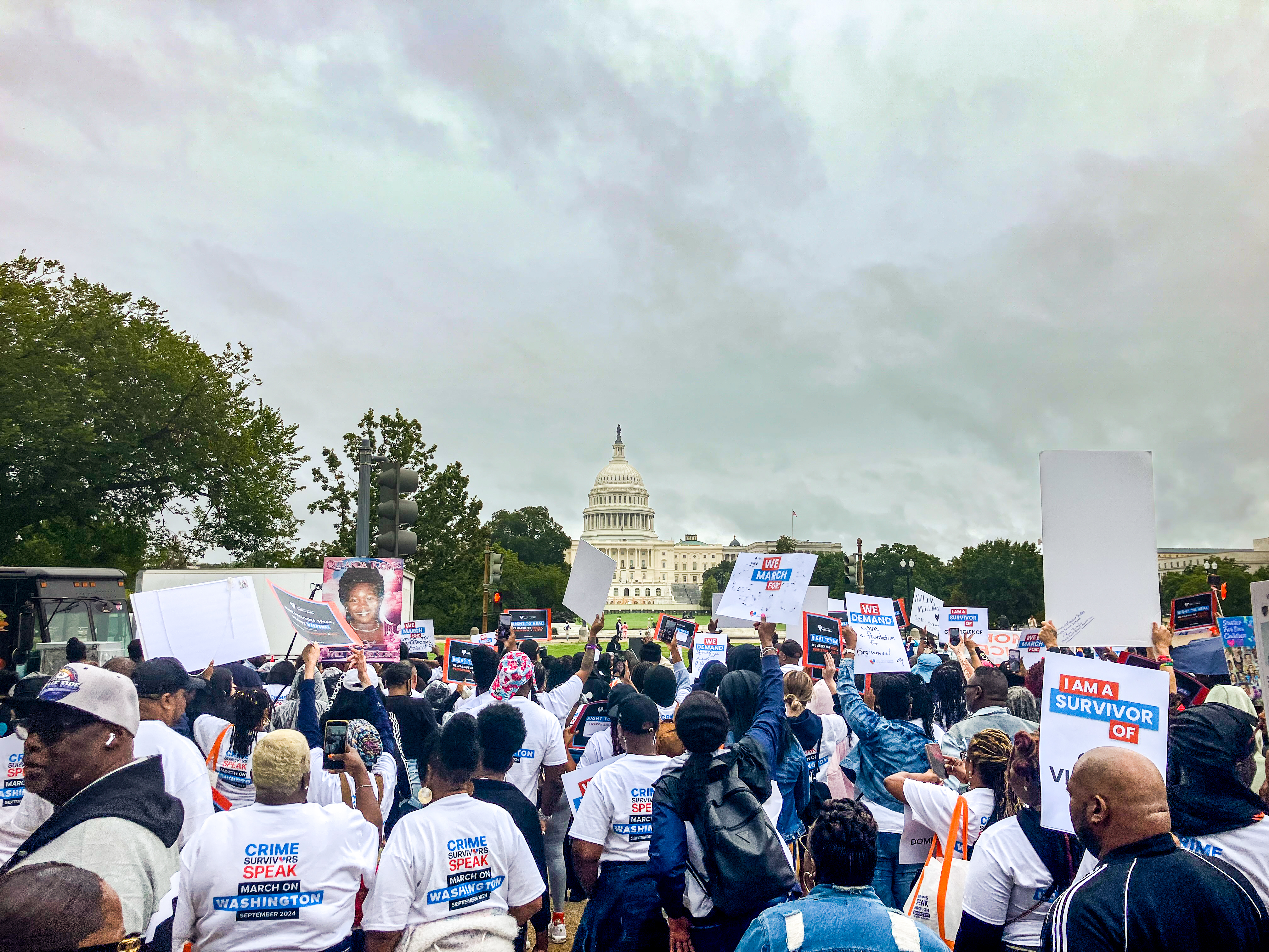 Marching for Change: CAHOOTS Joins Crime Survivors Speak at the U.S. Capitol